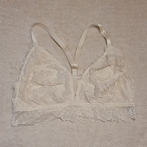 Aerie Lace Triangle Bralette XL